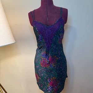 Vintage Victorias Secret lace sleep dress size S gold tag